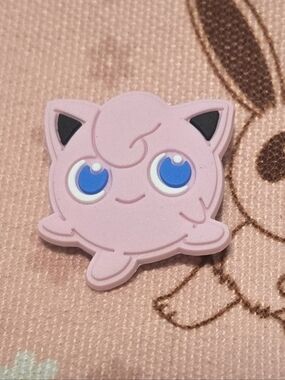 3/$10 Jigglypuff Croc Charm – Cute Pink Pokémon Jibbit